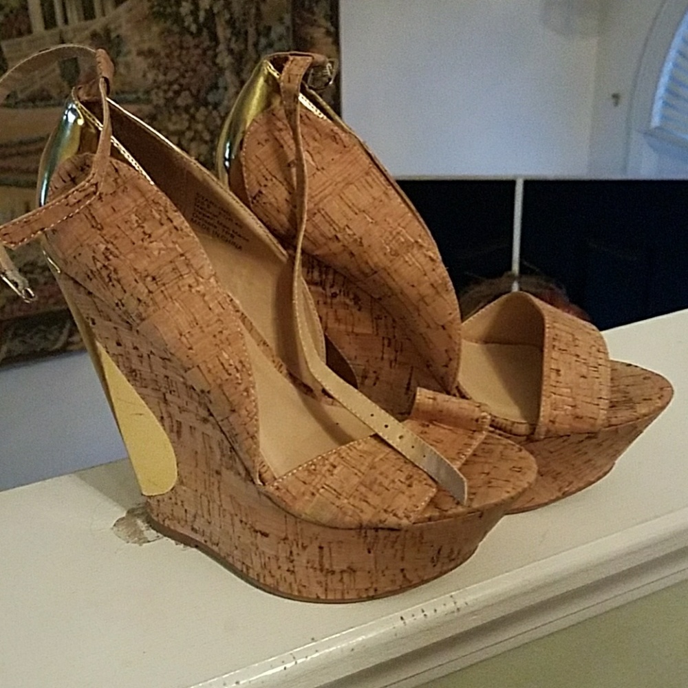 Cork heels